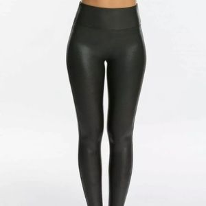 SPANX faux leather leggings